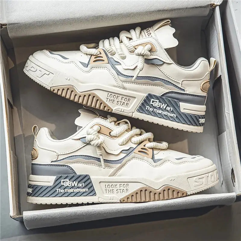 Tênis Casual Masculino Streetwear Premium Confortável Lifestyle