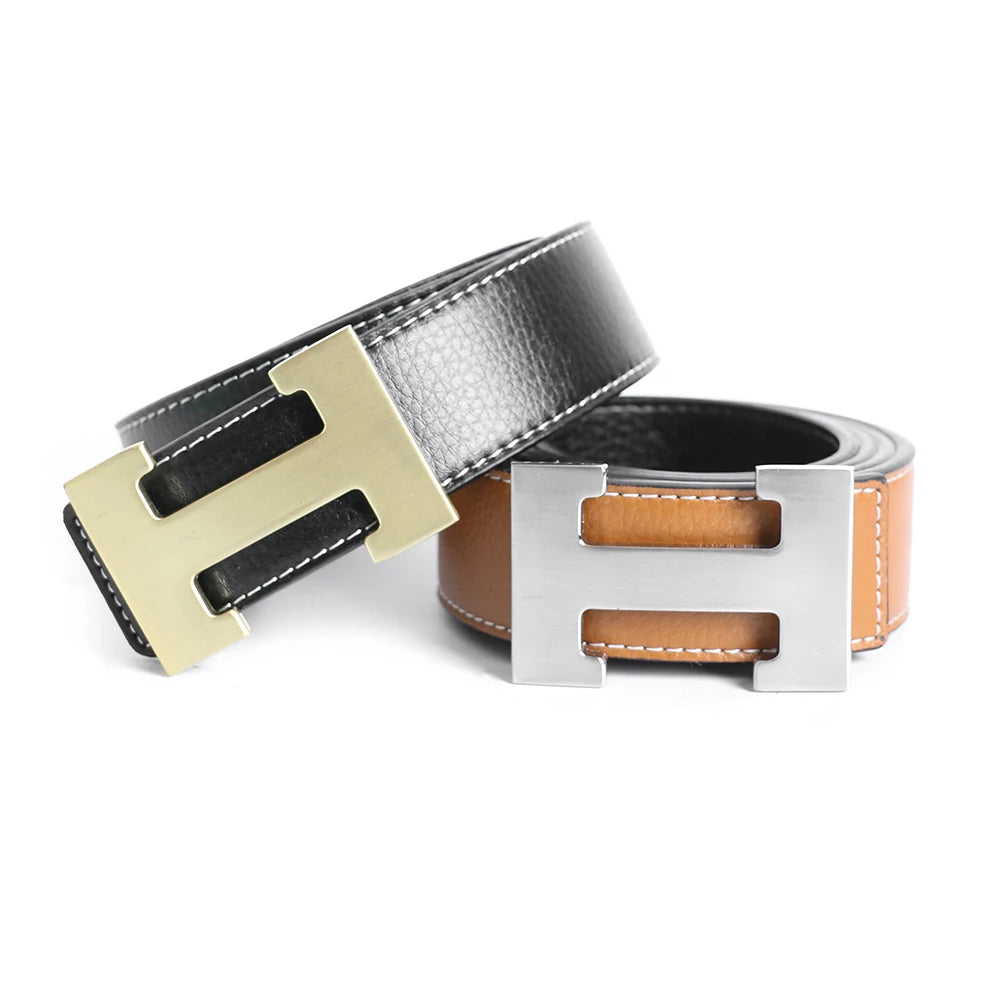 Cinto Masculino Luxury Premium Business Casual H Belt