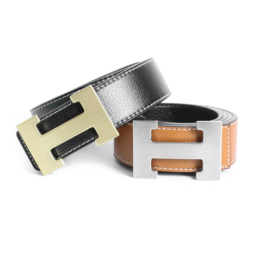 Cinto Masculino Luxury Premium Business Casual H Belt