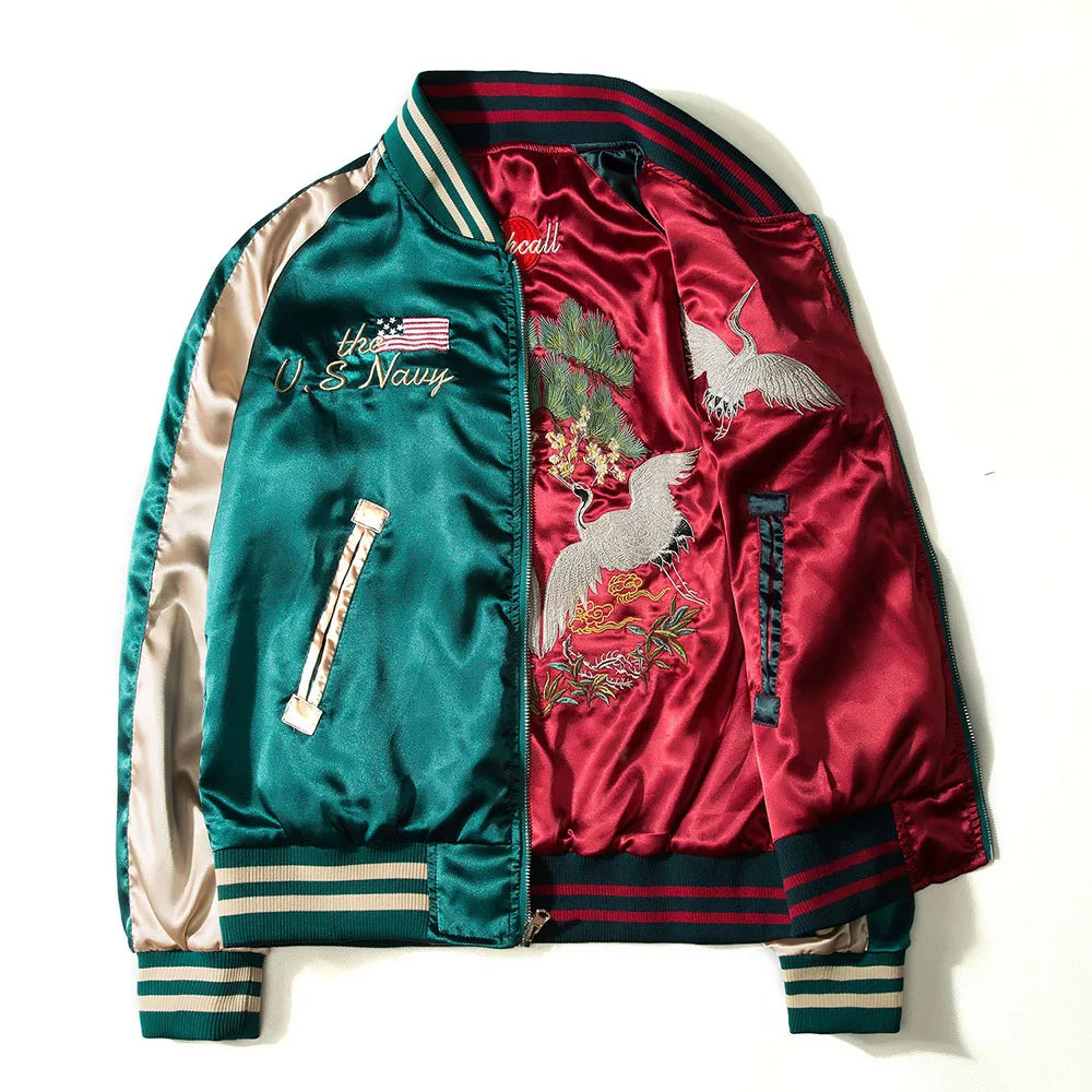Jaqueta Sukajan Premium Unissex Japanese Streetwear