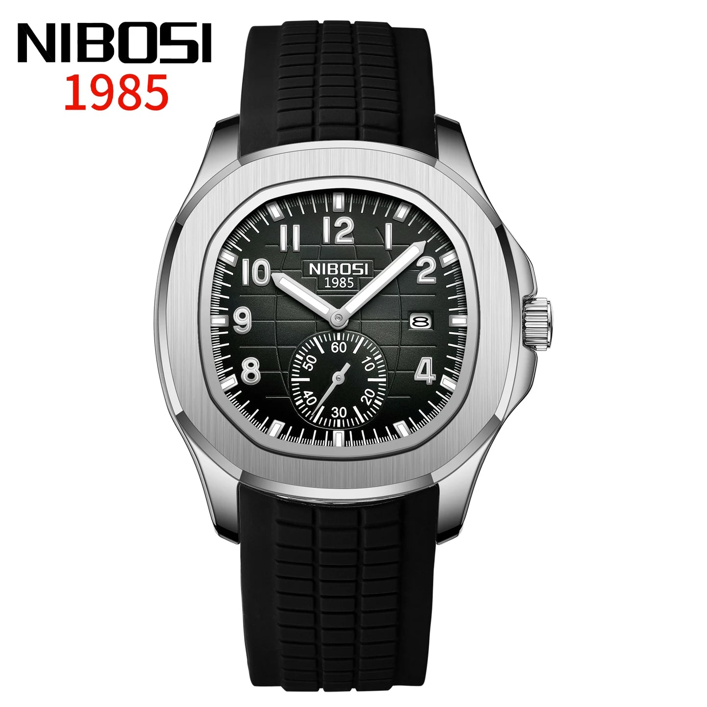 Relógio Masculino NIBOSI Premium Luxury 30ATM em Aço Inoxidável