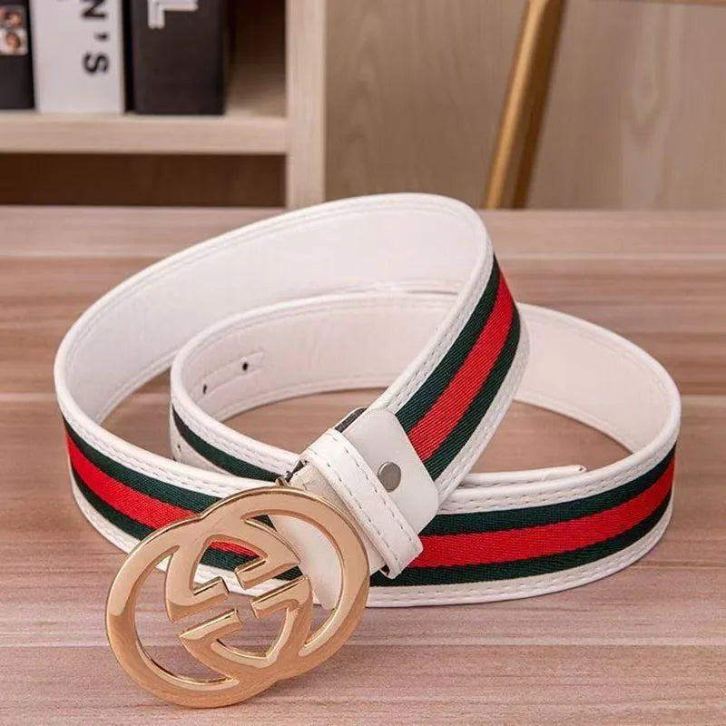 Cinto Luxury Premium Couro Business Casual Unissex