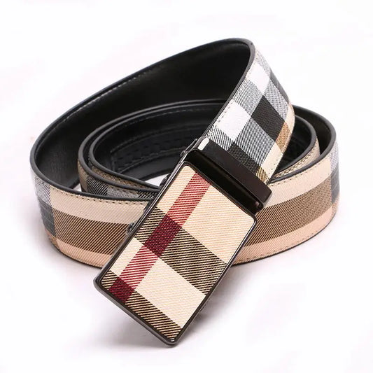 Cinto Masculino Genuine Leather Luxury Premium Business
