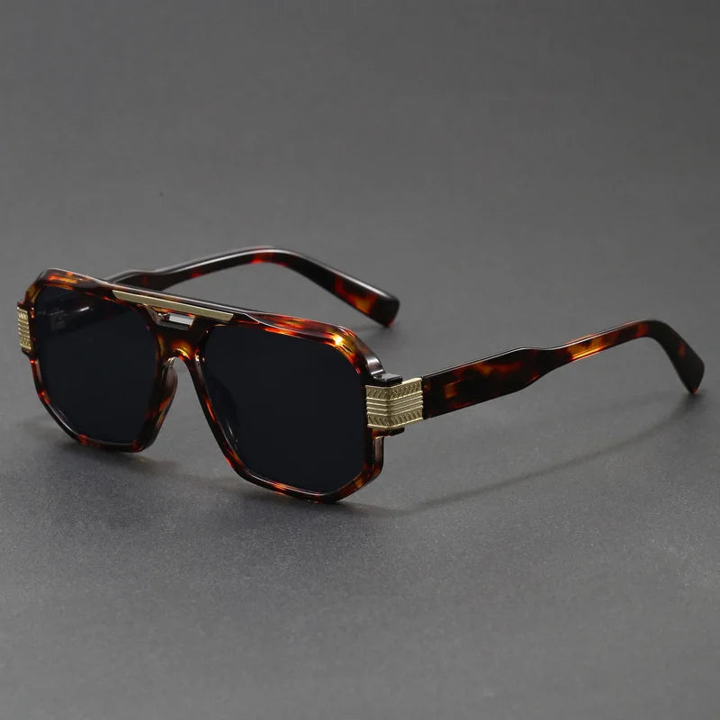 Óculos de Sol Aviador Premium Double Bridge Masculino e Feminino