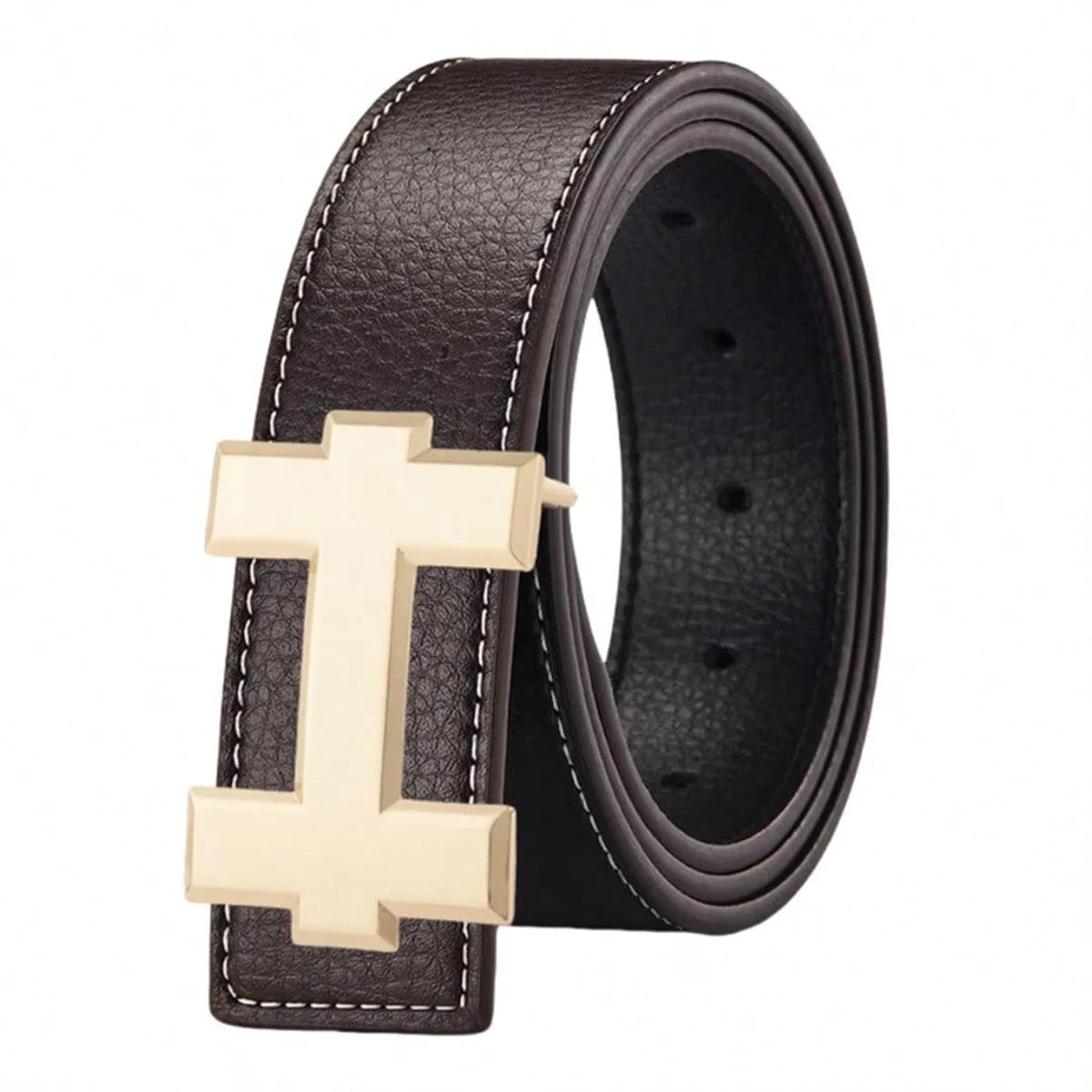 Cinto Masculino Luxury Premium Couro Business Casual