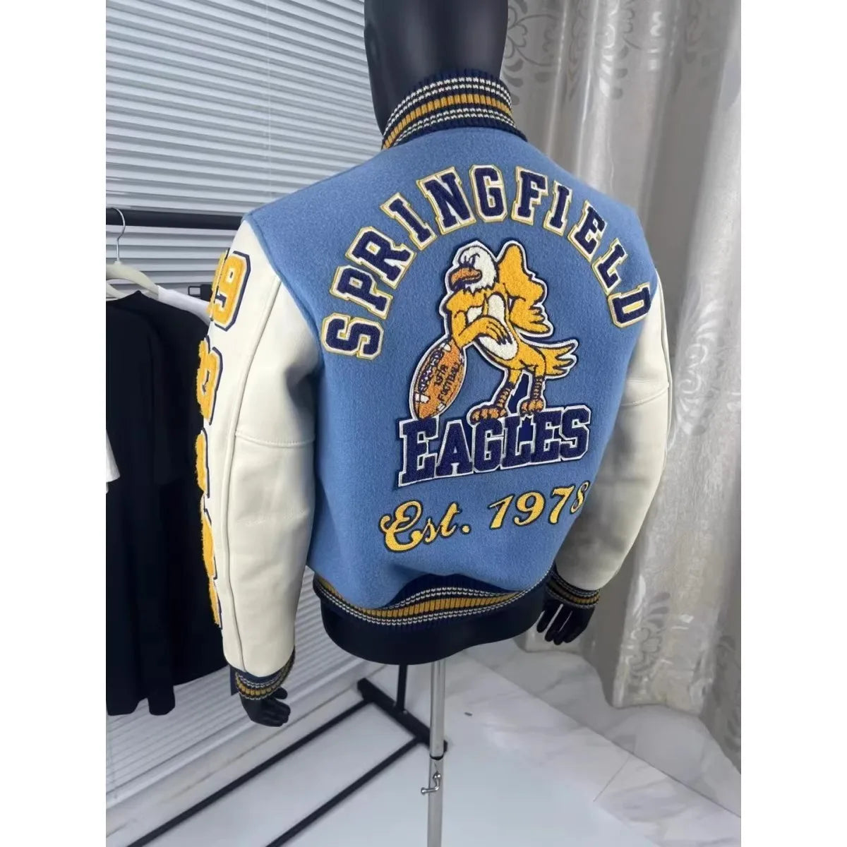 Jaqueta Eagle Premium Masculina Varsity Streetwear