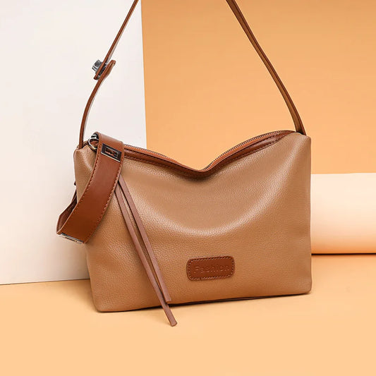 Bolsa Feminina Minimalista Grande Capacidade Shoulder Bag Premium